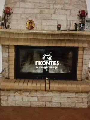 Κατασκευή πόρτας τζακιού με πυρίμαχο τζάμι